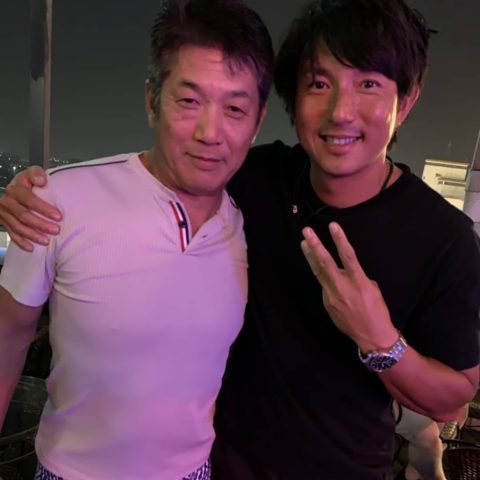 川崎宗則さん 息子の運動会に参加する